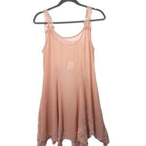 Intimately Free People Sheer Flowy Nighty Rose Tyrie SZ XSmall